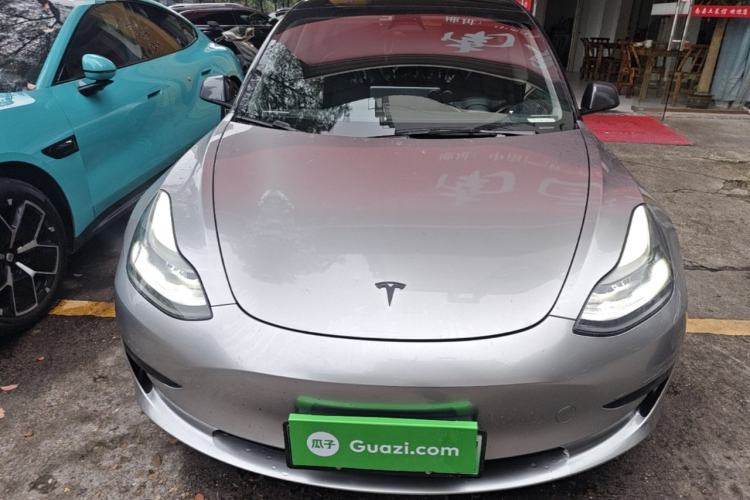Used Tesla Model 3 2021 Revised Version Standard Range Rear-Wheel Drive Upgraded Edition 3D1 Front