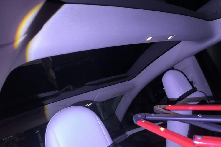 Used Tesla Model 3 2021 Standard Range Rear-Wheel Drive Upgraded Version 3D6 Headliner