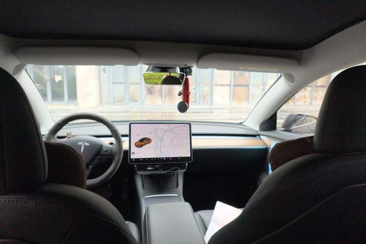 Used Tesla Model 3 2021 Revised Version Standard Range Rear-Wheel Drive Upgraded Edition 3D1 Headliner
