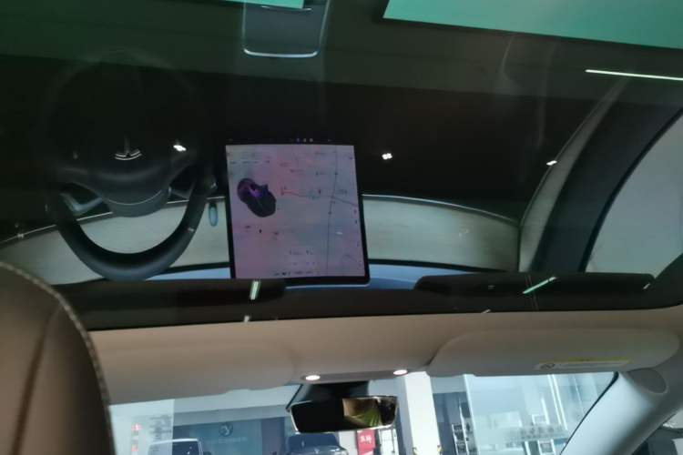 Used Tesla Model 3 2021 Performance High-Performance All-Wheel-Drive Version Headliner