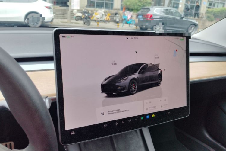 Used Tesla Model 3 2021 Revised Version II – Performance High-Performance All-Wheel-Drive Edition Instrument Cluster
