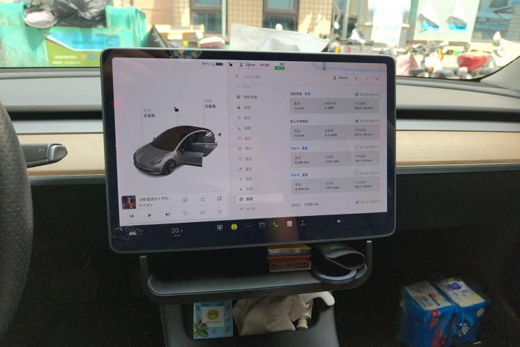 Used Tesla Model 3 2021 Standard Range Rear-Wheel Drive Upgraded Version 3D6 Instrument Cluster