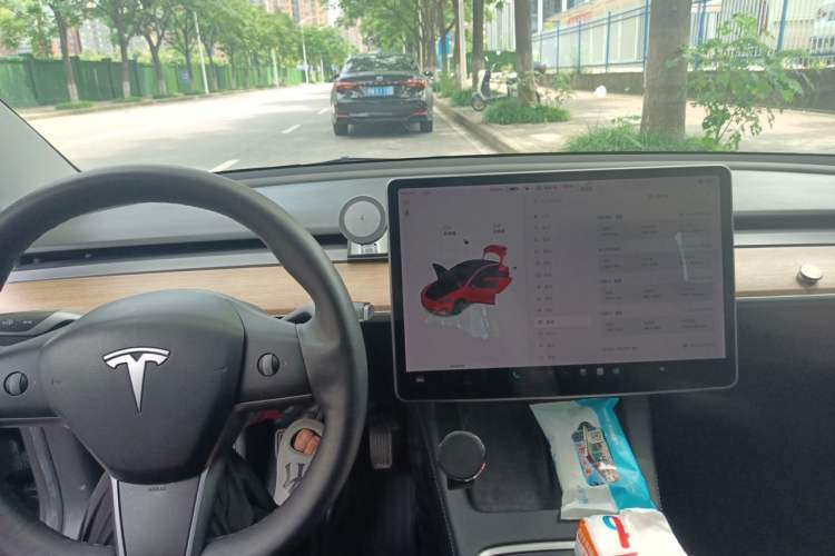 Used Tesla Model 3 2021 Revised Version Standard Range Rear-Wheel Drive Upgraded Edition 3D1 Instrument Cluster