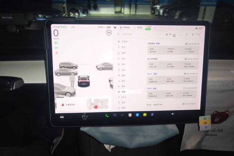 Used Tesla Model 3 2021 Standard Range Rear-Drive Upgraded Version Instrument Cluster