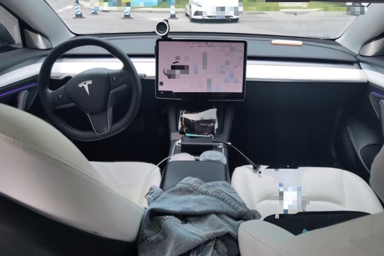 Used Tesla Model 3 2021 Standard Range Rear-Wheel Drive Upgraded Version 3D6 Interior 2