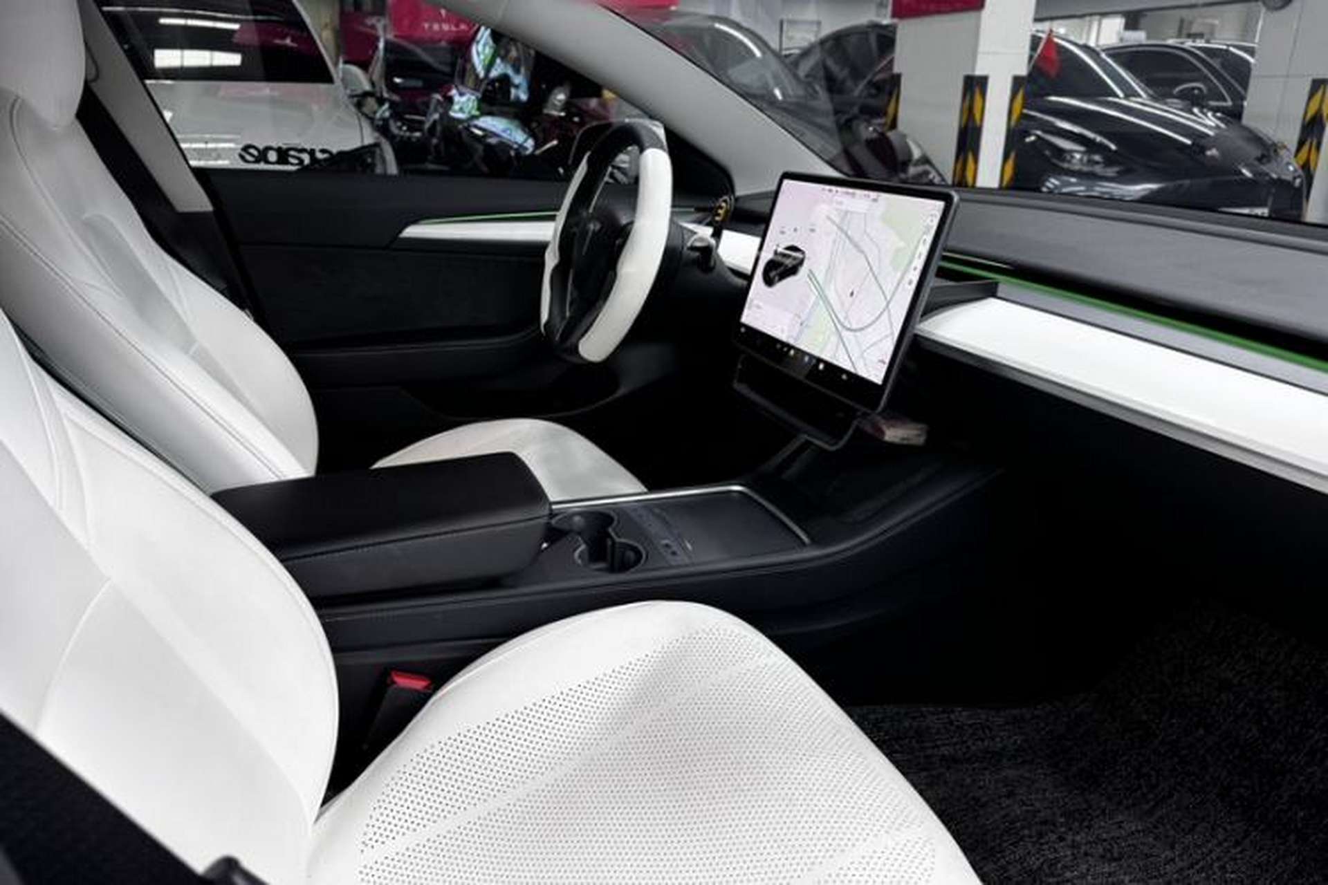 Used Tesla Model 3 2021 Revised Version Standard Range Rear-Wheel Drive Upgraded Edition 3D1 Interior 2