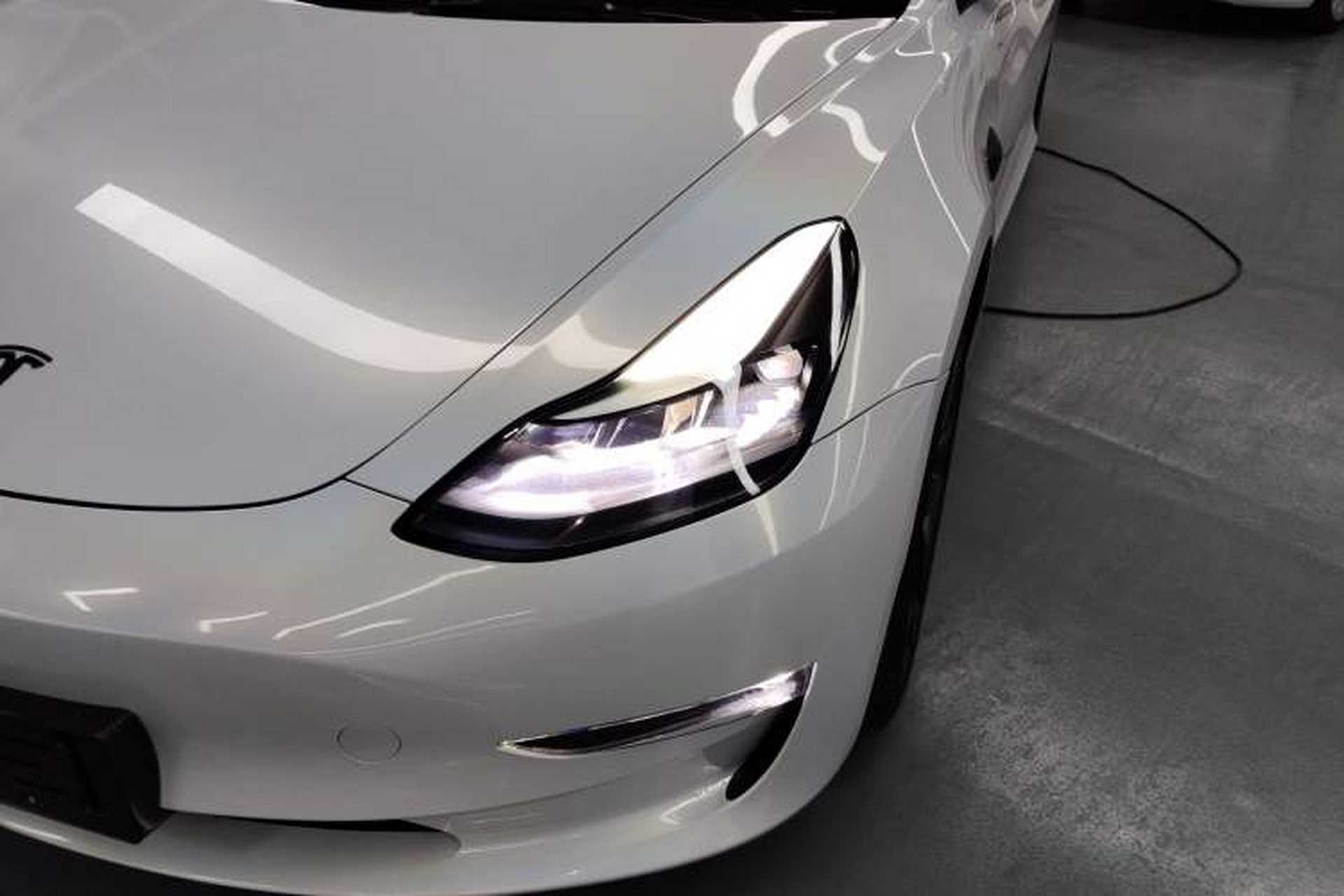 Used Tesla Model 3 2021 Revised Version II – Performance High-Performance All-Wheel-Drive Edition Left Front Headlight