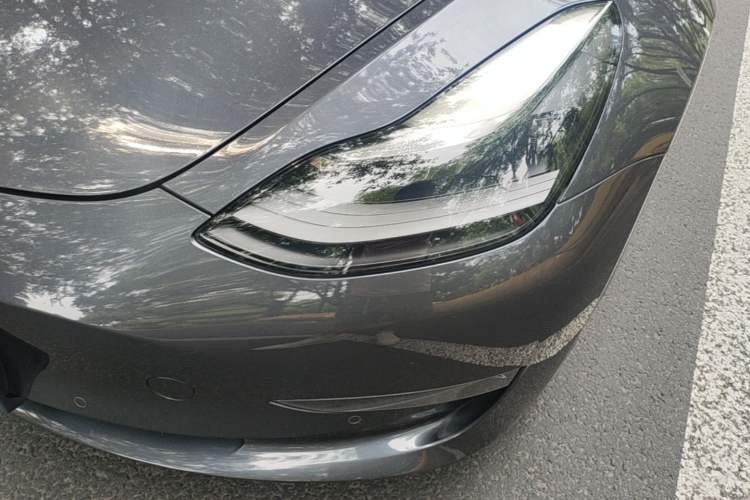 Used Tesla Model 3 2021 Performance High-Performance All-Wheel-Drive Version Left Front Headlight