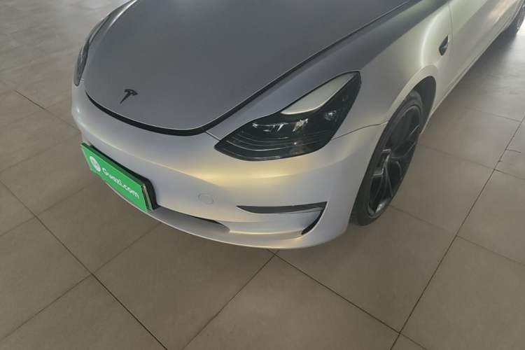 Used Tesla Model 3 2021 Performance High-Performance All-Wheel-Drive Version Left Front Headlight