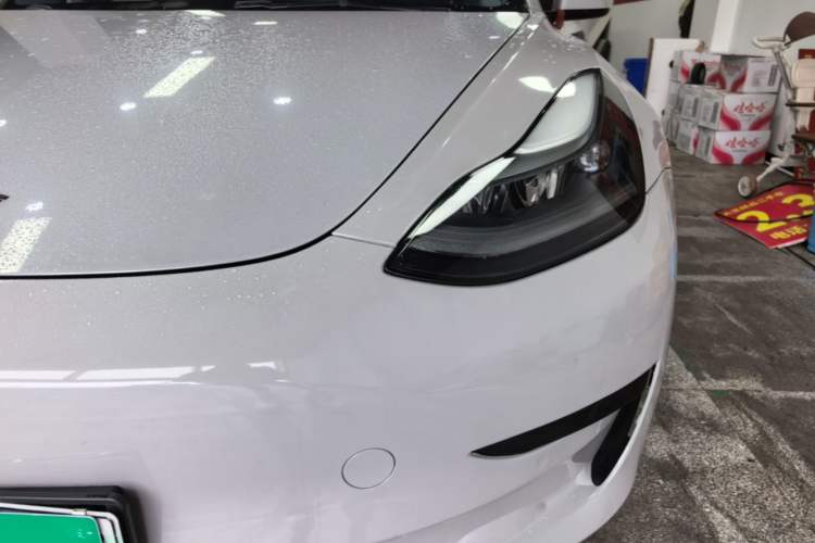 Used Tesla Model 3 2021 Revised Version Standard Range Rear-Wheel Drive Upgraded Edition 3D1 Left Front Headlight