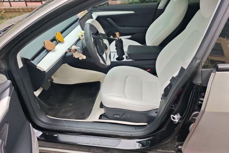Used Tesla Model 3 2021 Revised Version Standard Range Rear-Wheel Drive Upgraded Edition 3D1 Left Front Seat