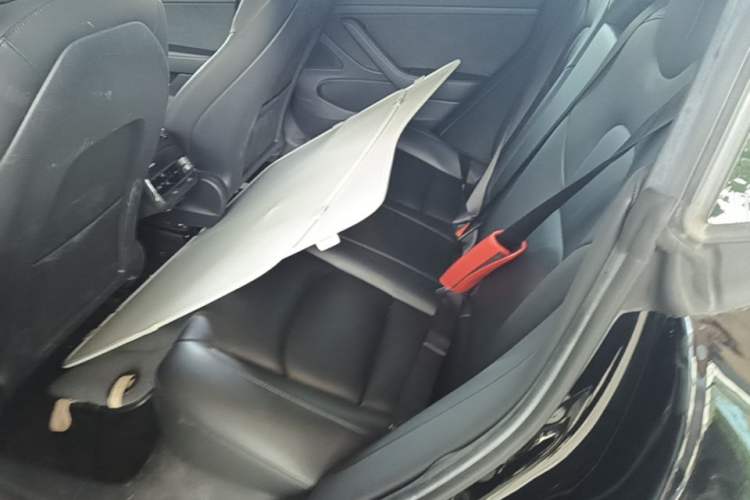 Used Tesla Model 3 2021 Standard Range Rear-Drive Upgraded Version Left Rear Seat