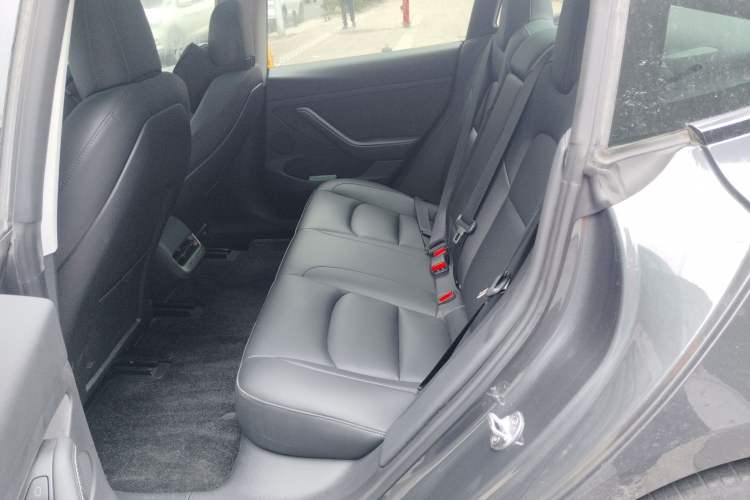 Used Tesla Model 3 2021 Revised Version II – Performance High-Performance All-Wheel-Drive Edition Left Rear Seat