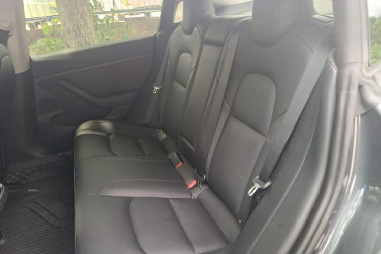 Used Tesla Model 3 2021 Revised Version Standard Range Rear-Wheel Drive Upgraded Edition 3D1 Left Rear Seat