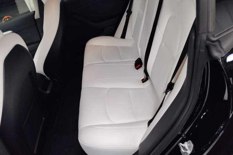 Used Tesla Model 3 2021 Revised Version II – Performance High-Performance All-Wheel-Drive Edition Left Rear Seat