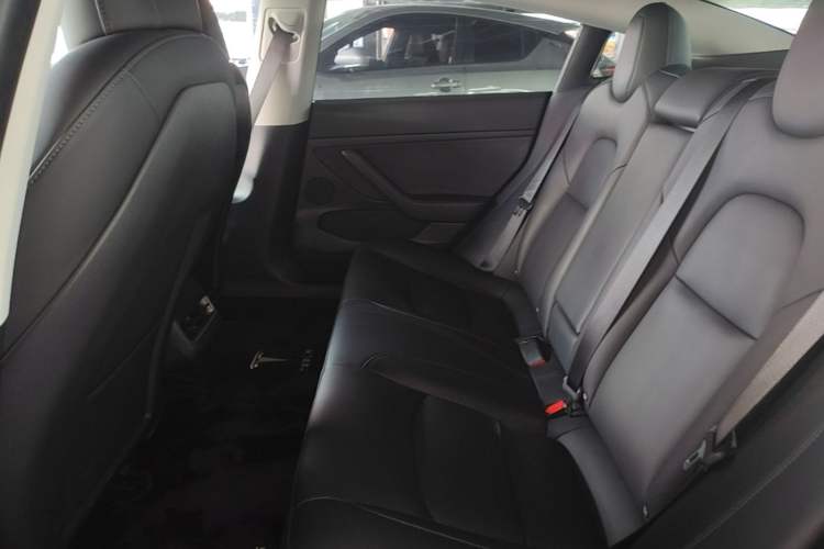 Used Tesla Model 3 2021 Standard Range Rear-Wheel Drive Upgraded Version 3D6 Left Rear Seat