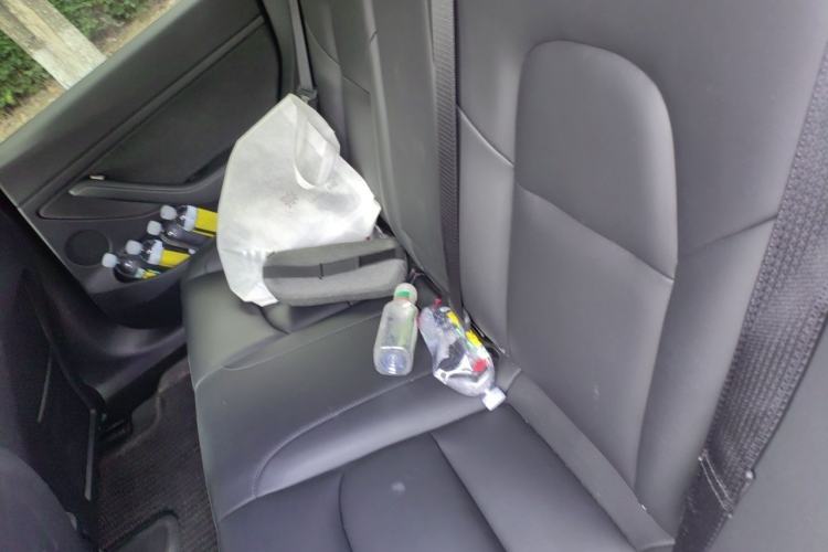 Used Tesla Model 3 2021 Standard Range Rear-Drive Upgraded Version Left Rear Seat