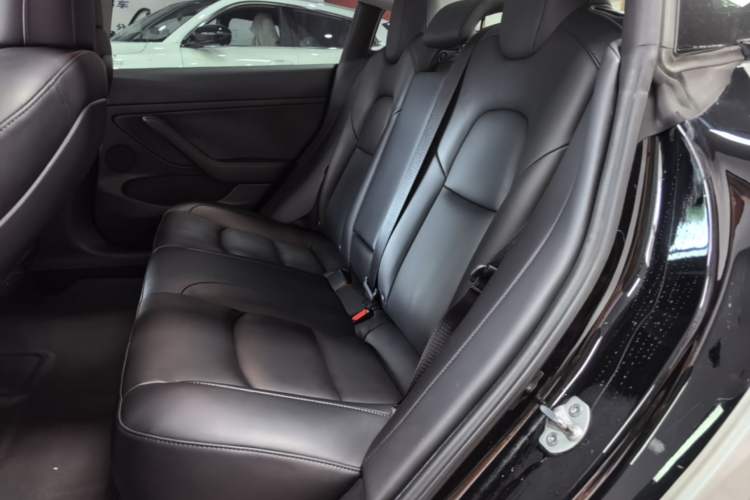 Used Tesla Model 3 2021 Revised Version Standard Range Rear-Wheel Drive Upgraded Edition 3D1 Left Rear Seat
