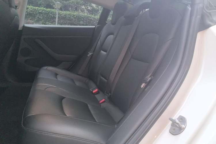 Used Tesla Model 3 2021 Standard Range Rear-Drive Upgraded Version Left Rear Seat