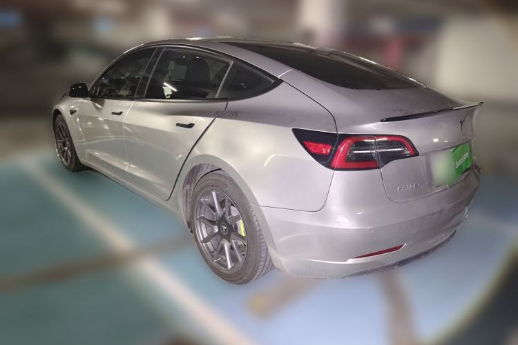 Used Tesla Model 3 2021 Standard Range Rear-Wheel Drive Upgraded Version 3D6 Rear Left 45 Deg