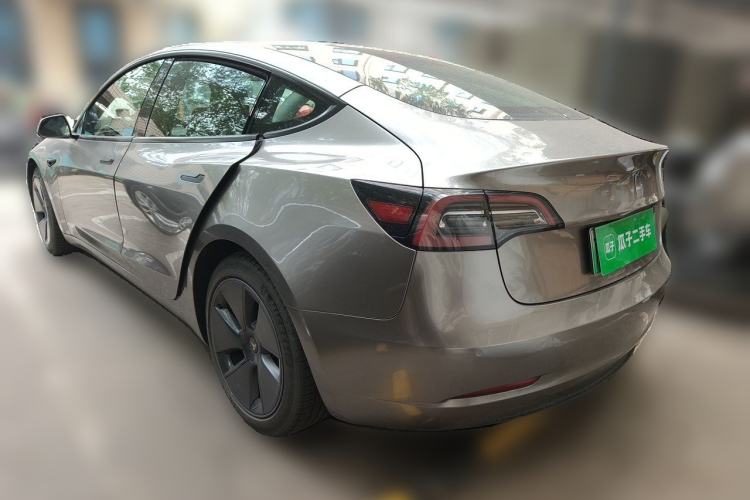 Used Tesla Model 3 2021 Standard Range Rear-Wheel Drive Upgraded Version 3D6 Rear Left 45 Deg