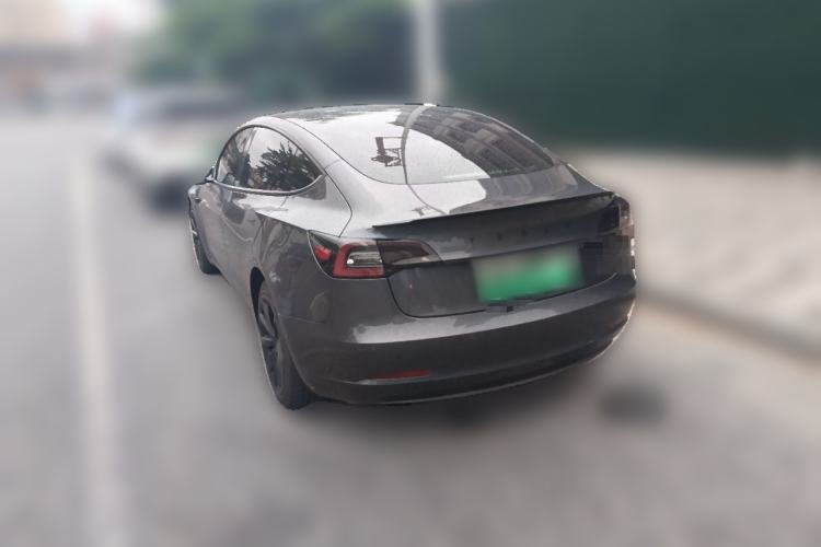 Used Tesla Model 3 2021 Standard Range Rear-Wheel Drive Upgraded Version 3D6 Rear Left 45 Deg