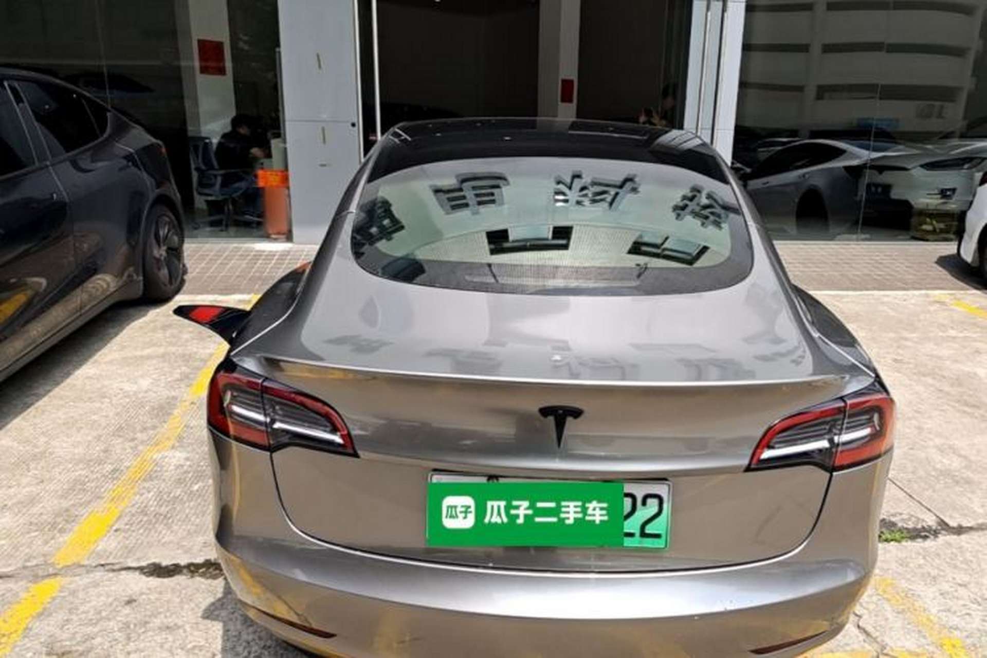 Used Tesla Model 3 2021 Standard Range Rear-Drive Upgraded Version Rear