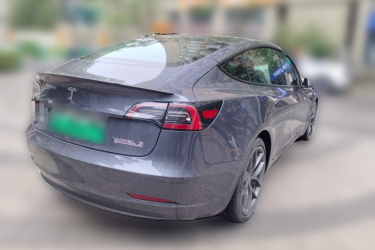 Used Tesla Model 3 2021 Revised Version II – Performance High-Performance All-Wheel-Drive Edition Rear Right 45 Deg
