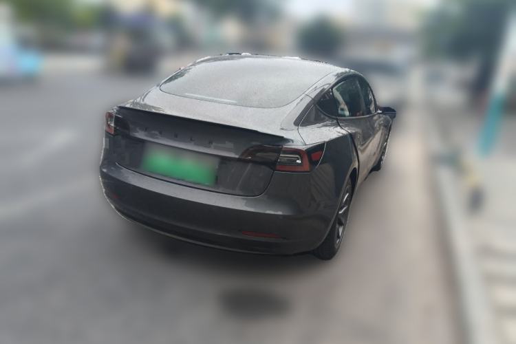 Used Tesla Model 3 2021 Standard Range Rear-Wheel Drive Upgraded Version 3D6 Rear Right 45 Deg