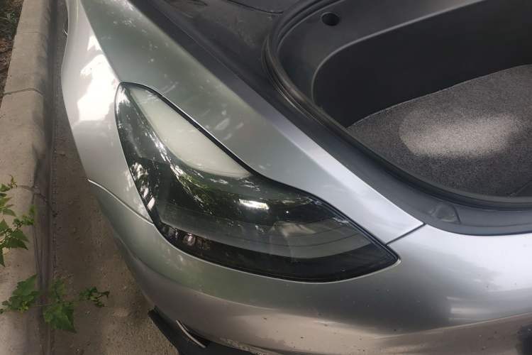 Used Tesla Model 3 2021 Performance High-Performance All-Wheel-Drive Version Right Front Headlight