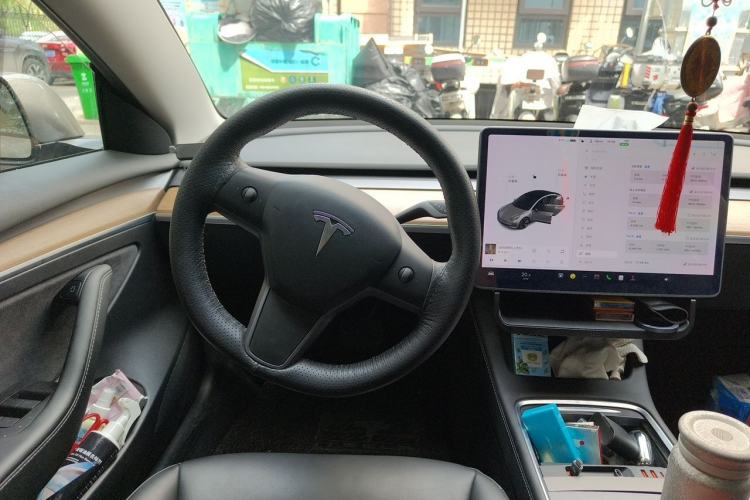 Used Tesla Model 3 2021 Standard Range Rear-Wheel Drive Upgraded Version 3D6 Steering Wheel