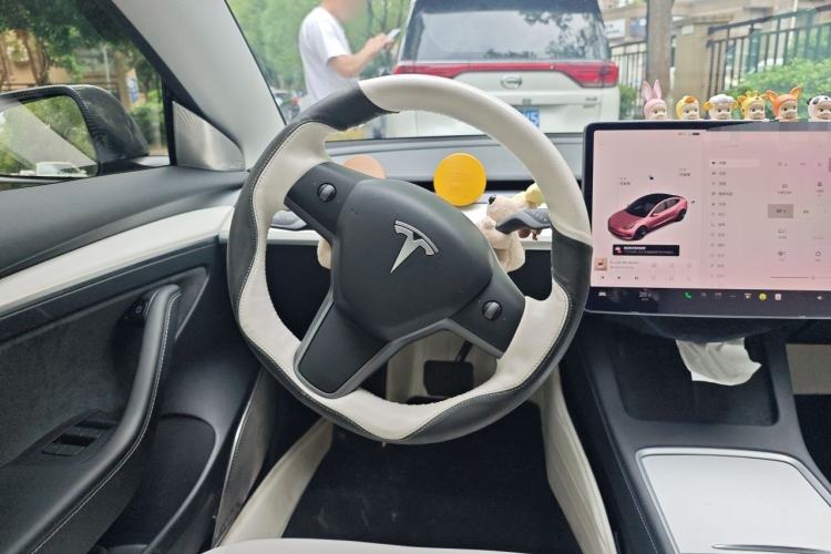 Used Tesla Model 3 2021 Revised Version Standard Range Rear-Wheel Drive Upgraded Edition 3D1 Steering Wheel