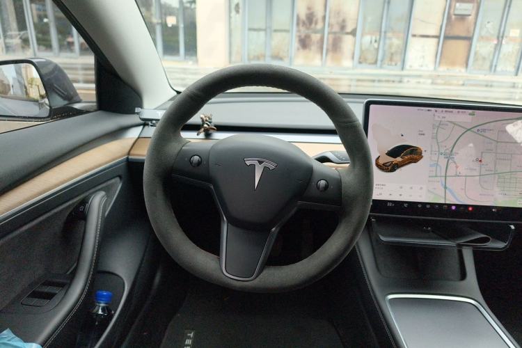 Used Tesla Model 3 2021 Revised Version Standard Range Rear-Wheel Drive Upgraded Edition 3D1 Steering Wheel
