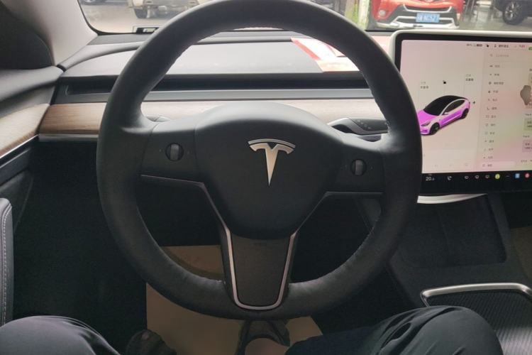 Used Tesla Model 3 2021 Standard Range Rear-Drive Upgraded Version Steering Wheel