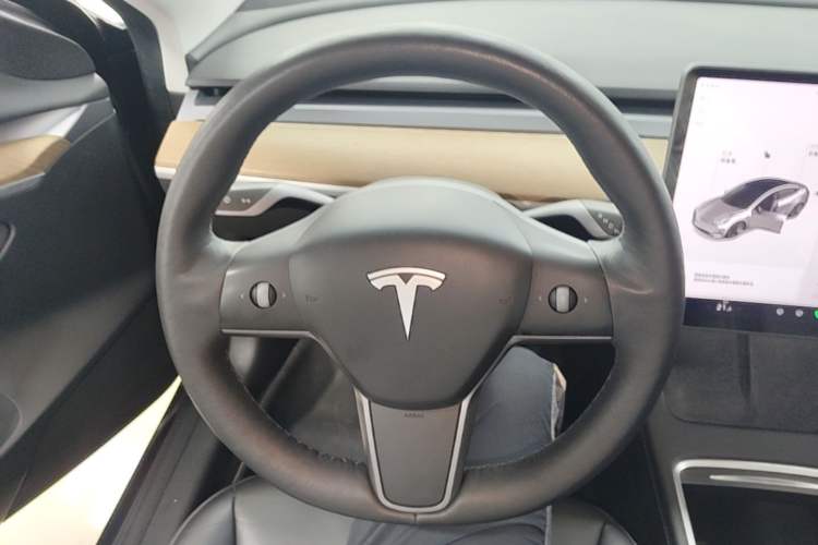 Used Tesla Model 3 2021 Standard Range Rear-Drive Upgraded Version Steering Wheel