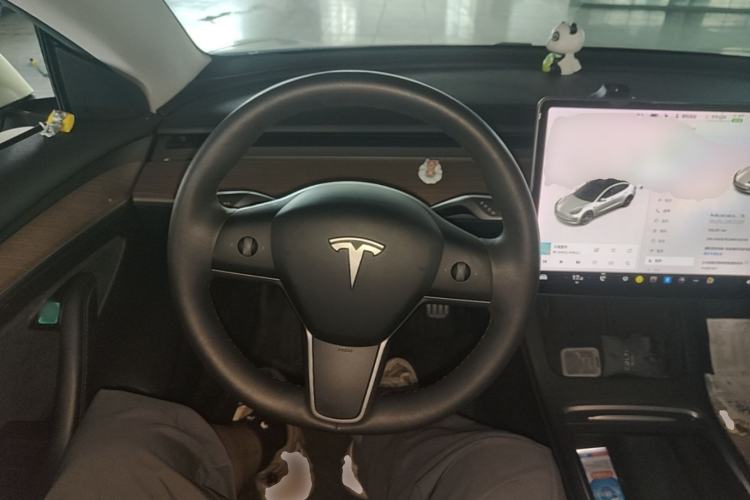 Used Tesla Model 3 2021 Performance High-Performance All-Wheel-Drive Version Steering Wheel
