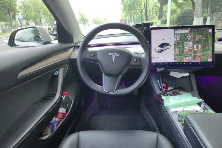 Used Tesla Model 3 2021 Standard Range Rear-Drive Upgraded Version Steering Wheel