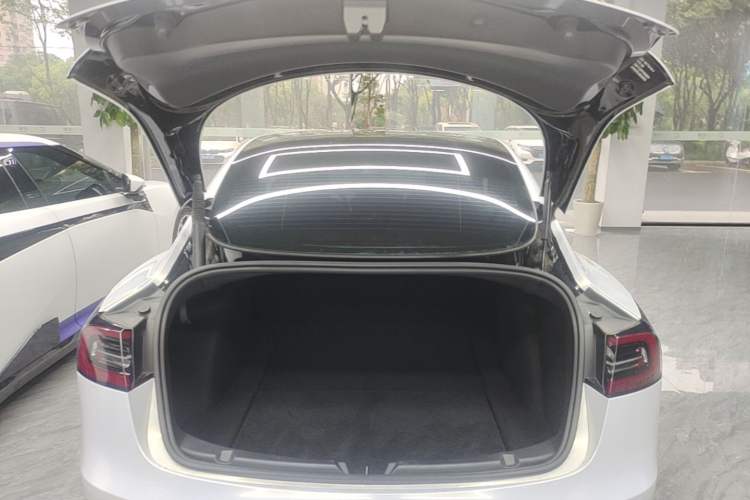 Used Tesla Model 3 2021 Performance High-Performance All-Wheel-Drive Version Trunk