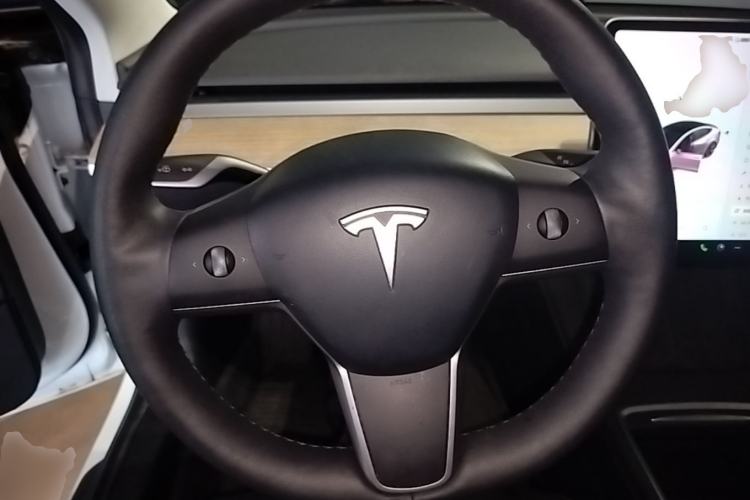 Used Tesla Model 3 2021 Standard Range Rear-Wheel Drive Upgraded Version 3D6 Steering Wheel