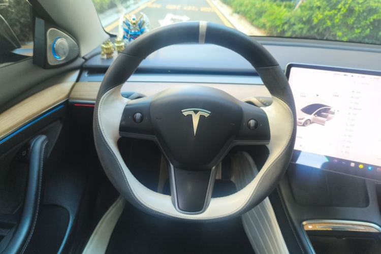 Used Tesla Model 3 2021 Revised Version Standard Range Rear-Wheel Drive Upgraded Edition 3D1 Steering Wheel