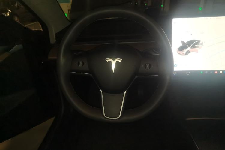 Used Tesla Model 3 2021 Revised Version Standard Range Rear-Wheel Drive Upgraded Edition 3D1 Steering Wheel