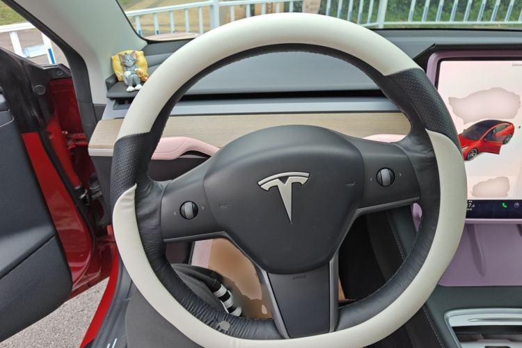 Used Tesla Model 3 2021 Performance High-Performance All-Wheel-Drive Version Steering Wheel