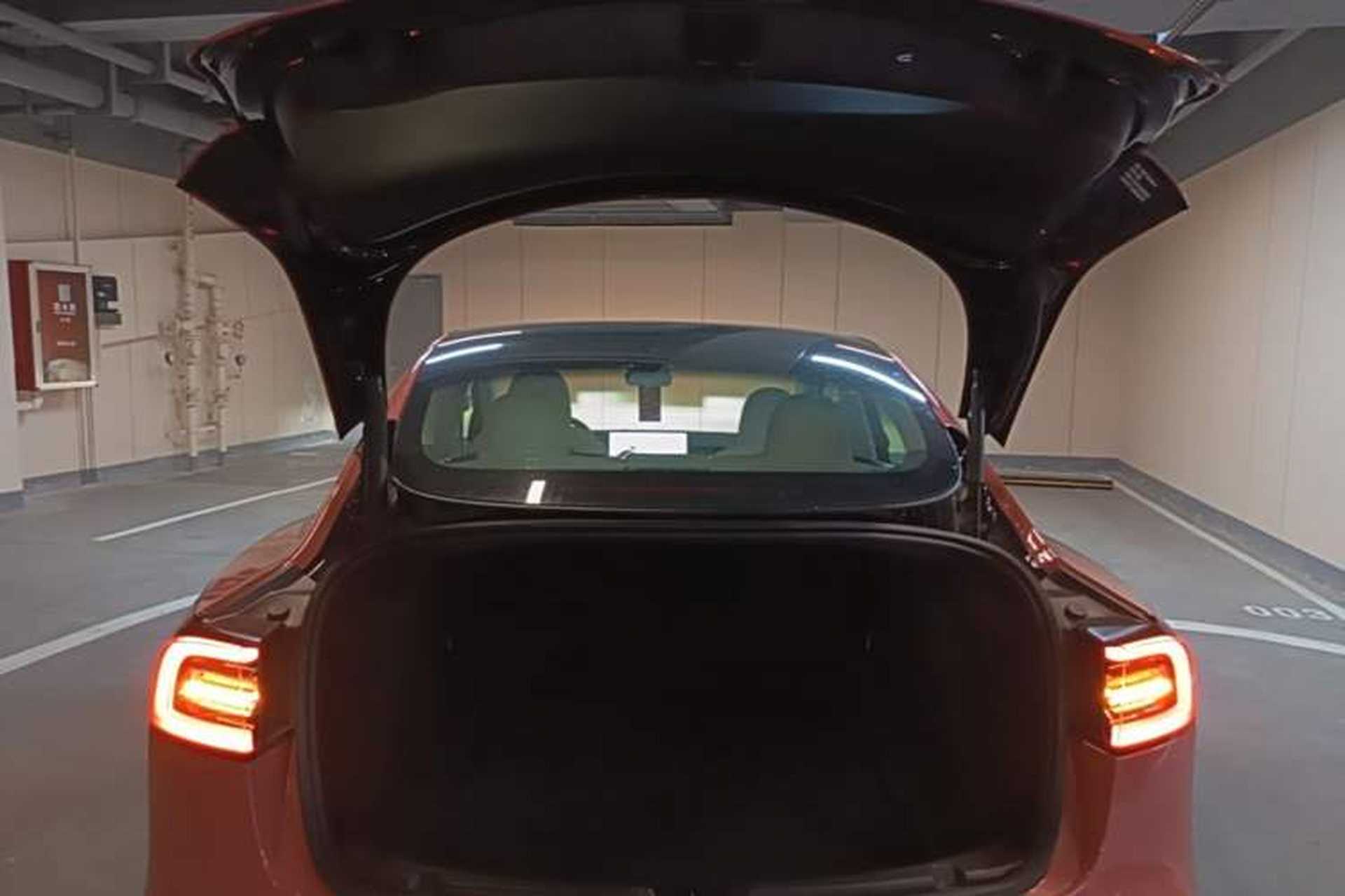 Used Tesla Model 3 2021 Standard Range Rear-Wheel Drive Upgraded Version 3D6 Trunk