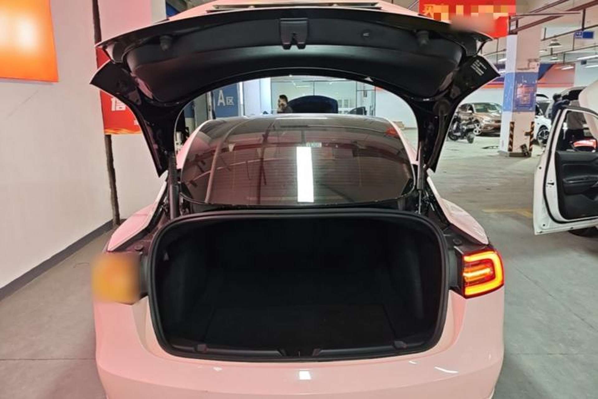 Used Tesla Model 3 2021 Standard Range Rear-Wheel Drive Upgraded Version 3D6 Trunk