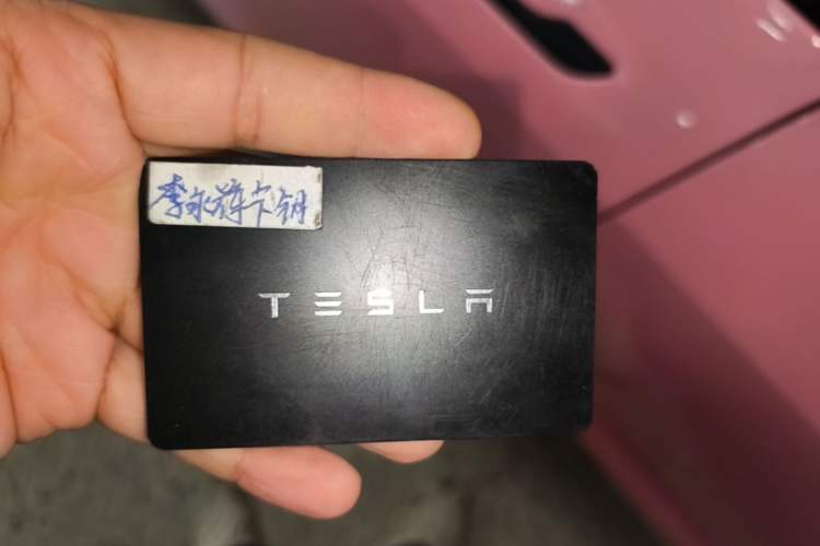 Used Tesla Model 3 2021 Revised Version Standard Range Rear-Wheel Drive Upgraded Edition 3D1 Vehicle Key