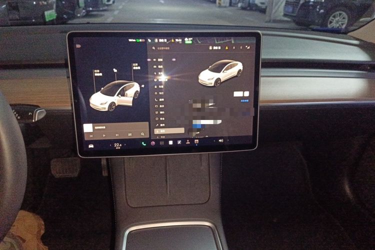Used Tesla Model 3 2021 Revised Version Standard Range Rear-Wheel Drive Upgraded Edition 3D1 Audio And AC Panel
