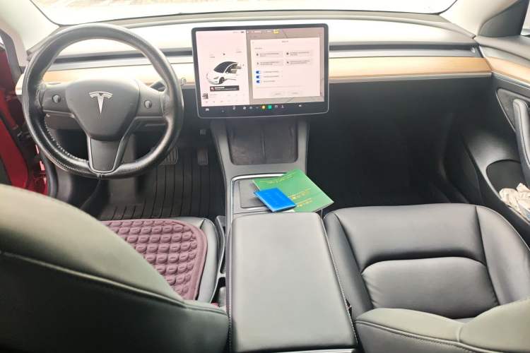 Used Tesla Model 3 2021 Revised Version Standard Range Rear-Wheel Drive Upgraded Edition 3D1 Audio And AC Panel