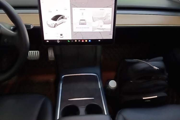 Used Tesla Model 3 2021 Standard Range Rear-Drive Upgraded Version Audio And AC Panel