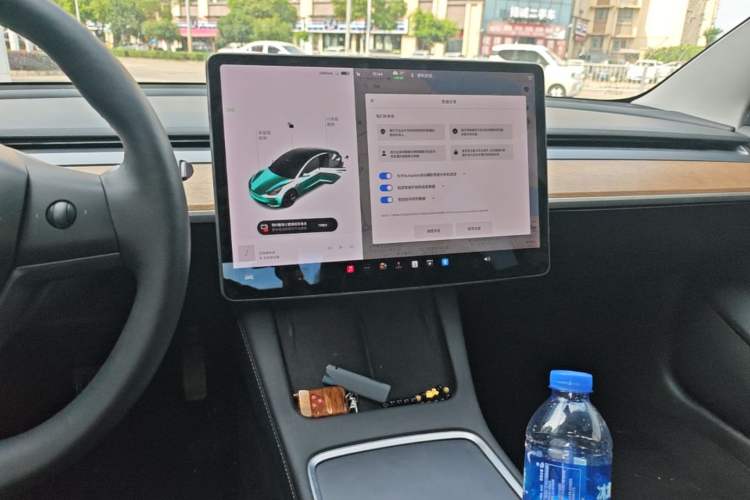 Used Tesla Model 3 2021 Standard Range Rear-Wheel Drive Upgraded Version 3D6 Audio And AC Panel