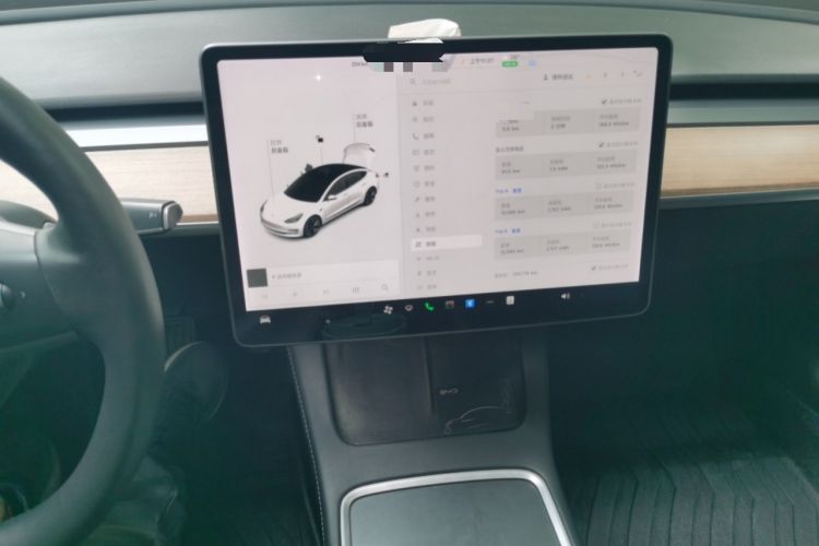 Used Tesla Model 3 2021 Revised Version Standard Range Rear-Wheel Drive Upgraded Edition 3D1 Audio And AC Panel
